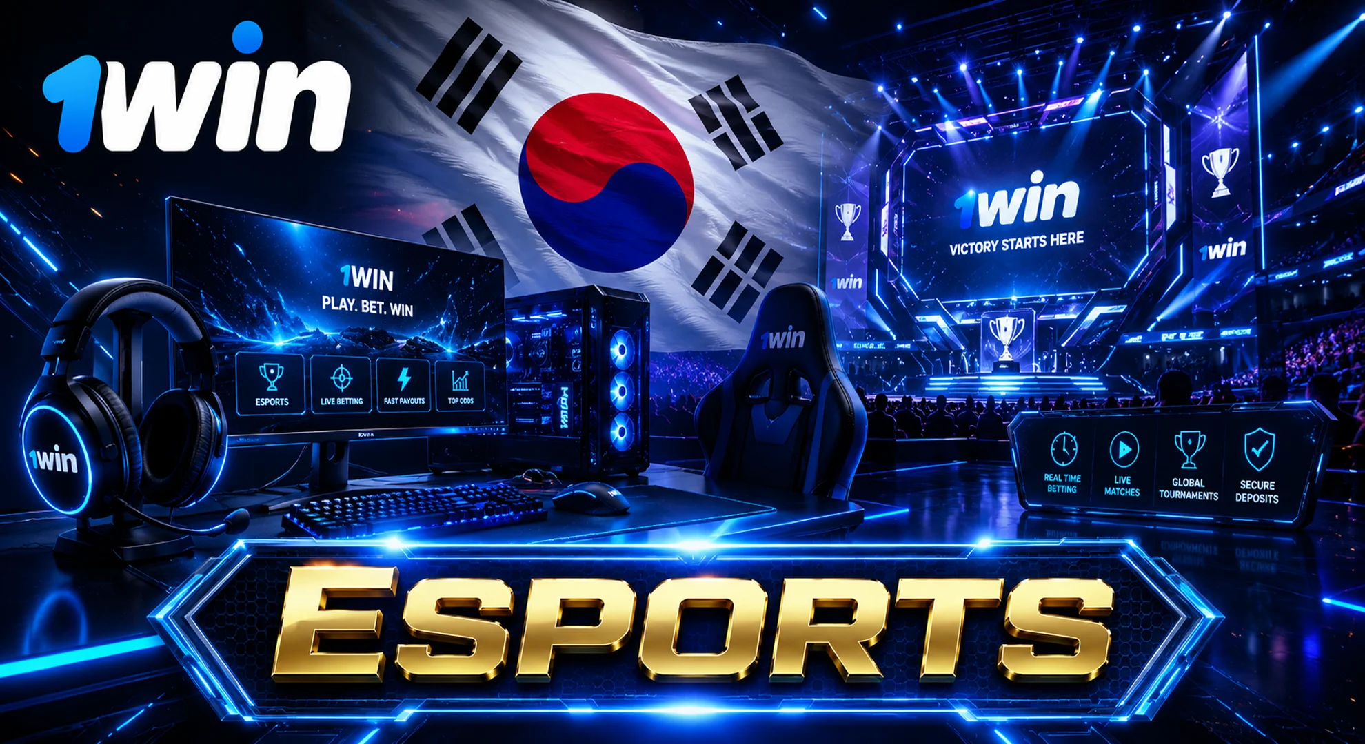 bet on esports at 1win betting site