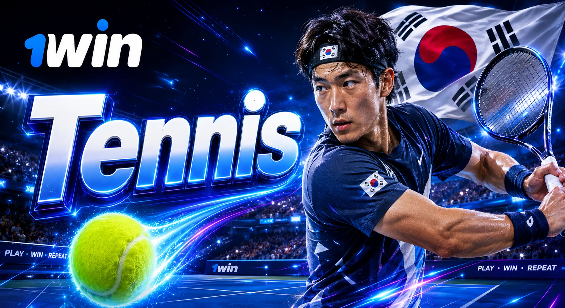 bet on tennis at 1win betting site