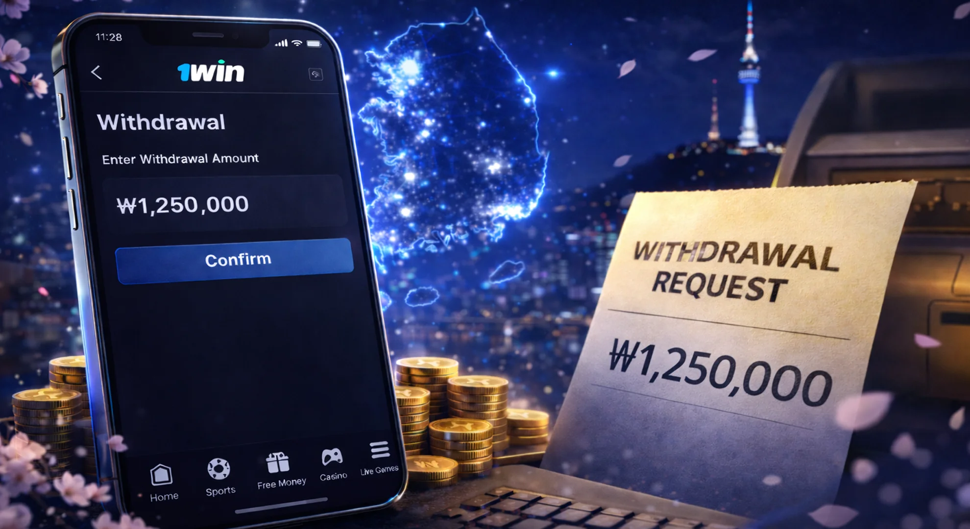 confirm payout request