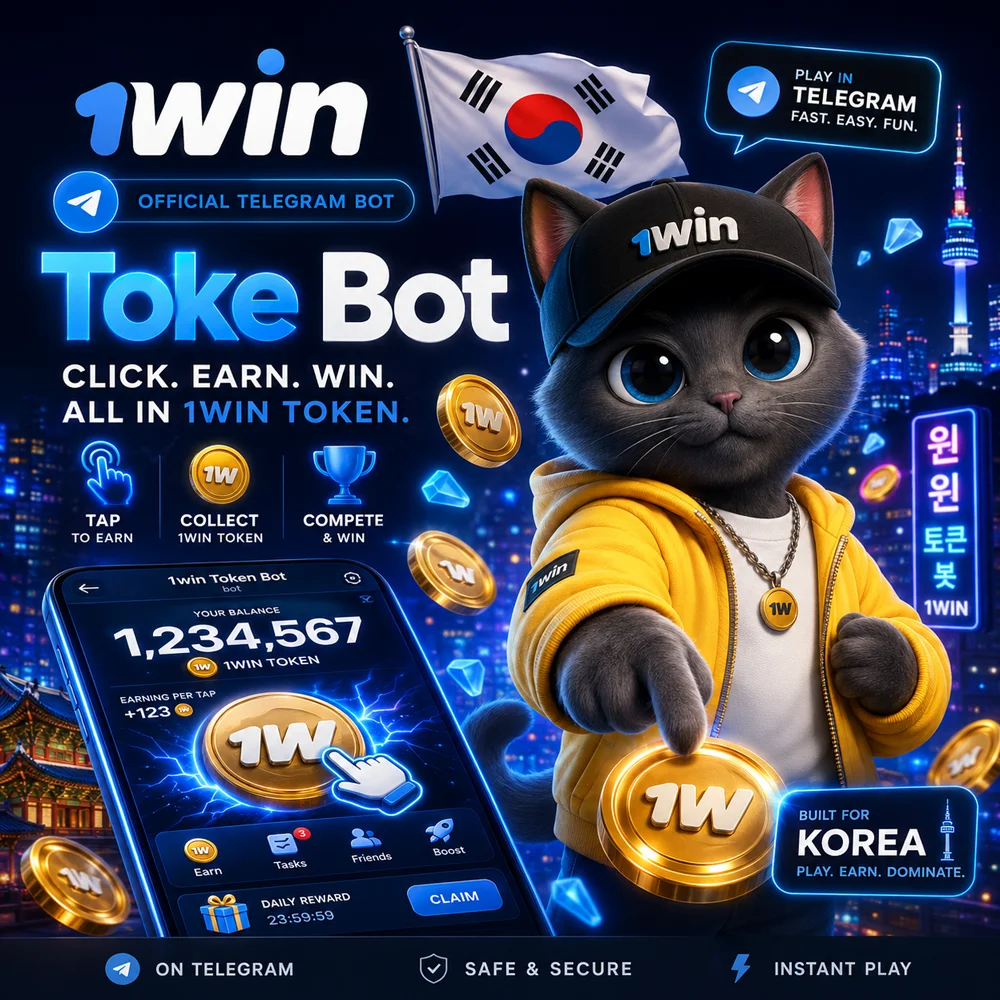 1win token telegram bot and clicker
